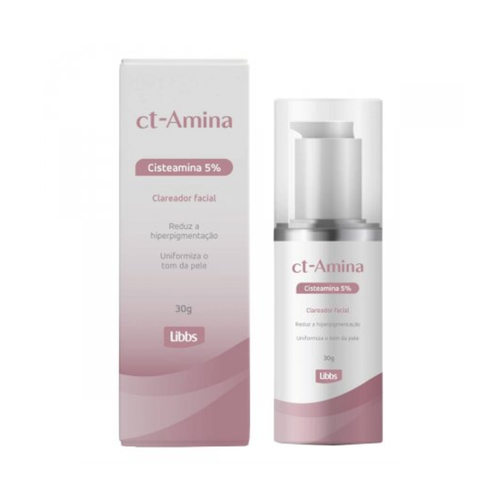 CLAREADOR FACIAL CT-AMINA 30G CISTEAMINA 5% CLAREADOR FACIAL CT-AMINA 30G CISTEAMINA 5%