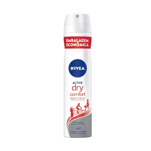 DESODORANTE NIVEA AERO ACTIVE 200ML L+P- FEMININO DRY COMFORT DESODORANTE NIVEA AERO ACTIVE 200ML L+P- FEMININO DRY COMFORT