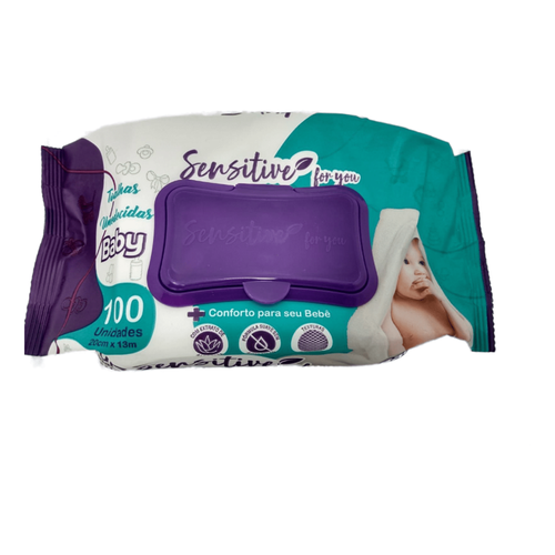 LENCO UMEDECIDO SENSITIVE FOR YOU 100UN BABY LENCO UMEDECIDO SENSITIVE FOR YOU 100UN BABY