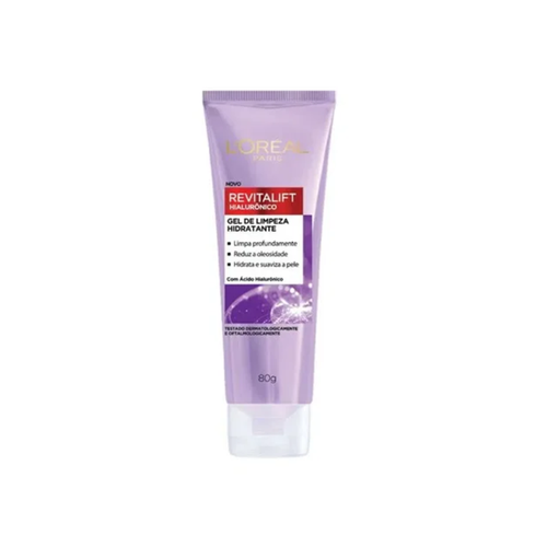 GEL DE LIMPEZA REVITALIFT HIALURONICO ANTIOLEOSIDADE C/80G GEL DE LIMPEZA REVITALIFT HIALURONICO ANTIOLEOSIDADE C/80G