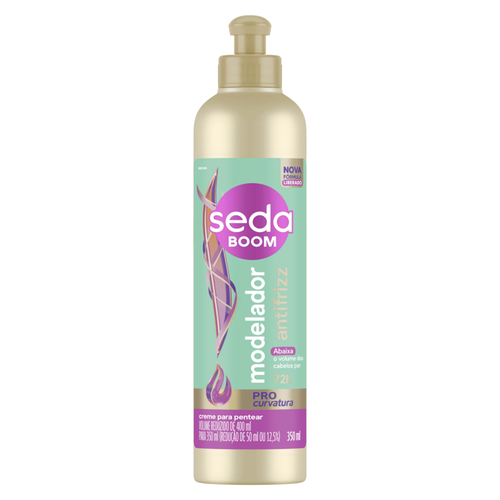 CREME PENTEAR SEDA BOOM 350ML MODELADOR ANTIFRIZZ CREME PENTEAR SEDA BOOM 350ML MODELADOR ANTIFRIZZ