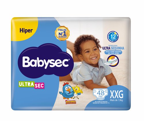 FRALDA BABYSEC ULTRA HIPER XXG 48UN FRALDA BABYSEC ULTRA HIPER XXG 48UN