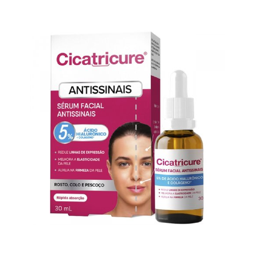 CICATRICURE SERUM ANTISSINAIS C/30 ML CICATRICURE SERUM ANTISSINAIS C/30 ML