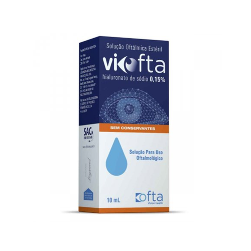 VIOFTA 0,15% SOLUÇÃO OFTALMICA C/10 ML VIOFTA 0,15% SOLUÇÃO OFTALMICA C/10 ML