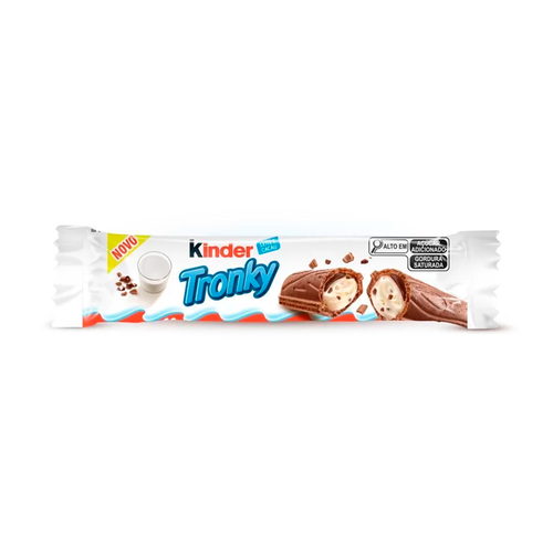 KINDER TRONKY 18G LEITE E CACAU KINDER TRONKY 18G LEITE E CACAU