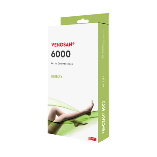 MEIA VENOSAN 6000 COMPRESSÃO 20-30 AD XXG ABERTA BEGE MEIA VENOSAN 6000 COMPRESSÃO 20-30 AD XXG ABERTA BEGE