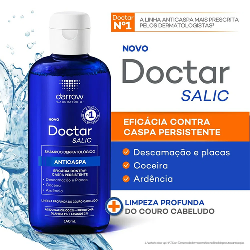 DOCTAR SALIC SHAMPOO ANTICASPA C/140 ML DOCTAR SALIC SHAMPOO ANTICASPA C/140 ML