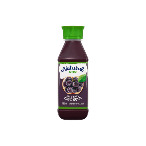 SUCO NATURAL ONE 180ML UVA E MACA SUCO NATURAL ONE 180ML UVA E MACA