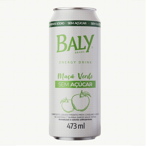 ENERGETICO BALY 473ML MACA VERDE S/ACUCAR ENERGETICO BALY 473ML MACA VERDE S/ACUCAR