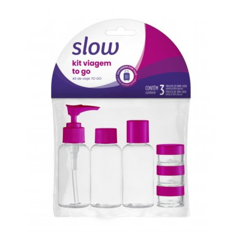 KIT VIAGEM SLOW MINI C/7 UN KIT VIAGEM SLOW MINI C/7 UN