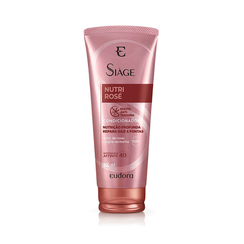 CONDICIONADOR SIAGE 200ML NUTRI ROSE 4D CONDICIONADOR SIAGE 200ML NUTRI ROSE 4D