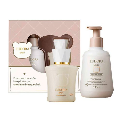 KIT EUDORA BABY COL 100ML+SAB LIQ 200ML KIT EUDORA BABY COL 100ML+SAB LIQ 200ML