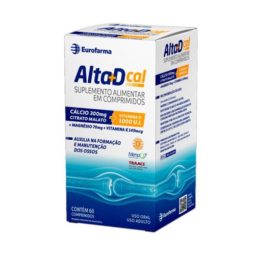 ALTA D CAL 1000UI+300MG C/60 CPR ALTA D CAL 1000UI+300MG C/60 CPR