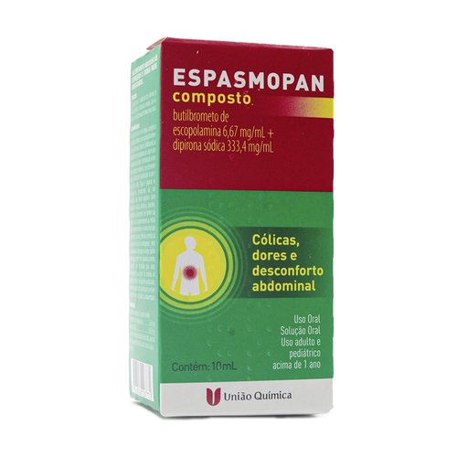 ESPASMOPAN COMPOSTO 6,67+333,4MG/ML C/10 ML ESPASMOPAN COMPOSTO 6,67+333,4MG/ML C/10 ML