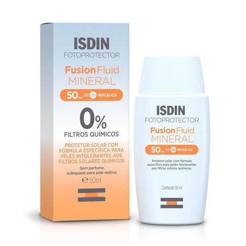 ISDIN FUSION FLUID FPS50 MINERAL C/50 ML ISDIN FUSION FLUID FPS50 MINERAL C/50 ML