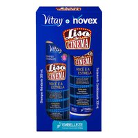 KIT NOVEX LISO CINEMA SH+CD300 | Farmácias Heroos