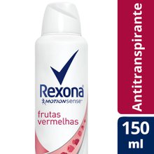 Desodorante Feminino Rexona Motionsense Frutas Vermelhas, Aerosol, 1 Unidade Com 150Ml Desodorante Feminino Rexona Motionsense Frutas Vermelhas, Aerosol, 1 Unidade Com 150Ml