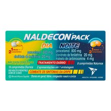 Naldecon Pack Dia E Noite, Caixa Com 24 Comprimidos Naldecon Pack Dia E Noite, Caixa Com 24 Comprimidos