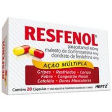 Resfenol 4Mg + 4 Mg + 400 Mg 20 Capsulas Kelyhertz Resfenol 4Mg + 4 Mg + 400 Mg 20 Capsulas Kelyhertz