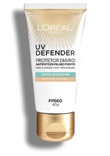 Protetor Solar Facial L Oréal Paris UV Defender Antioleosidade FPS 60, 40g Protetor Solar Facial L Oréal Paris UV Defender Antioleosidade FPS 60, 40g