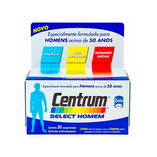 Suplemento Alimentar Centrum Select Homem 50+ 30 Comprimidos Suplemento Alimentar Centrum Select Homem 50+ 30 Comprimidos