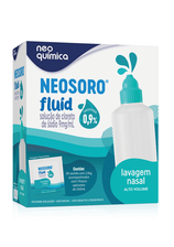 Neosoro Fluid Alto Volume 0,9 para Lavagem Nasal com 30 Sachês e Frasco Aplicador de 240mL Neosoro Fluid Alto Volume 0,9 para Lavagem Nasal com 30 Sachês e Frasco Aplicador de 240mL