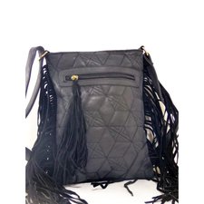 Bolsa Transversal Com Franja Bolsa Transversal Com Franja