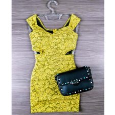Vestido Social Rendado Com Bojo Vestido Social Rendado Com Bojo