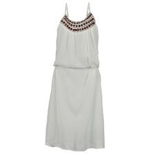 Vestido com pedras brilhantes Ref. A1127WH Vestido com pedras brilhantes Ref. A1127WH