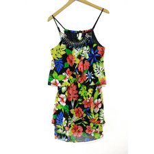 Vestido com Babado Ref. KK403YE Vestido com Babado Ref. KK403YE