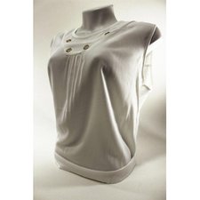 Blusinha Regata Com Detalhes Metálicos Blusinha Regata Com Detalhes Metálicos