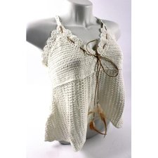 Top Cropped em Croche Top Cropped em Croche