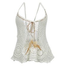 Top Cropped em Croche Top Cropped em Croche
