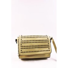Bolsa Transversal Verniz Com Tachas Bolsa Transversal Verniz Com Tachas