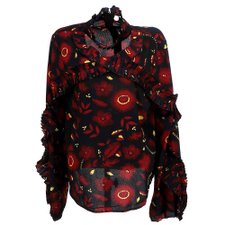 Camisa Gola com Babado Camisa Gola com Babado