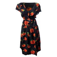 Vestido Evasê Florido Vestido Evasê Florido