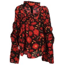Camisa Gola com Babado Camisa Gola com Babado