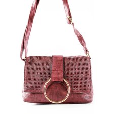 Bolsa Tiracolo Com Alça Regulável E Fecho Metálico Bolsa Tiracolo Com Alça Regulável E Fecho Metálico