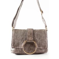 Bolsa Tiracolo Com Alça Regulável E Fecho Metálico Bolsa Tiracolo Com Alça Regulável E Fecho Metálico