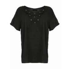 Blusa Rendada C/ Detalhes Dourados Blusa Rendada C/ Detalhes Dourados