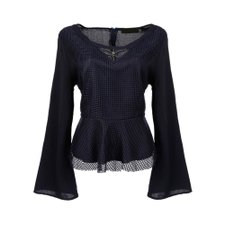 Blusa Manga Longa Flare Furadinha Blusa Manga Longa Flare Furadinha