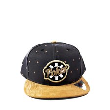 Boné Snapback Com Aba de Veludo Boné Snapback Com Aba de Veludo