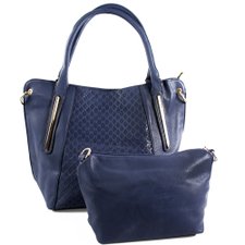 Kit 2 Bolsas Ombro e Transversal com Detalhes Dourados Kit 2 Bolsas Ombro e Transversal com Detalhes Dourados