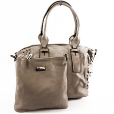 Kit 2 Bolsas Ombro com Tachas Decorativas e Transversal Kit 2 Bolsas Ombro com Tachas Decorativas e Transversal