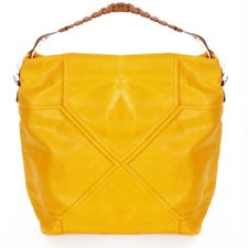 Bolsa Hobo com Detalhes Trançados Na Alça Bolsa Hobo com Detalhes Trançados Na Alça