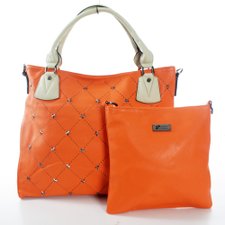 Kit 2 Bolsas Ombro e Transversal com Tachas Kit 2 Bolsas Ombro e Transversal com Tachas