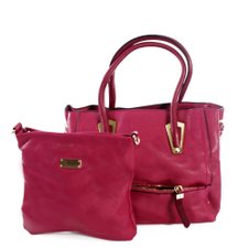 Kit 2 Bolsas Ombro Detalhes Dourados e Transversal Kit 2 Bolsas Ombro Detalhes Dourados e Transversal