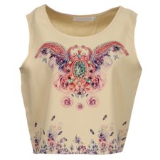 Blusa Regata Floral Blusa Regata Floral