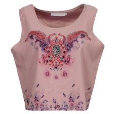 Blusa Regata Floral Blusa Regata Floral