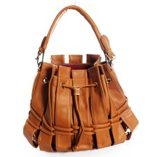 Bolsa Saco de Ombro Detalhes Entrelaçados Bolsa Saco de Ombro Detalhes Entrelaçados